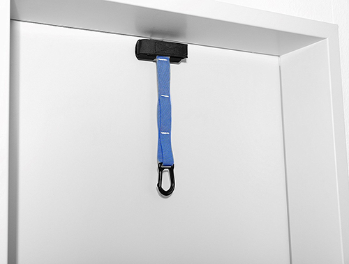 SportPlus Schlingentrainer Evolution Umlenkrolle, Profi-Handgriffe, Türanker, Karabinerbefestigung, Transportbeutel, schadstoffgeprüft, SP-TX-0008